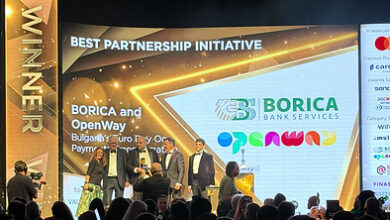 Remise du prix Best Partnership Initiative à BORICA et OpenWay.