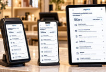 Terminaux de paiement et interface PayPOS.